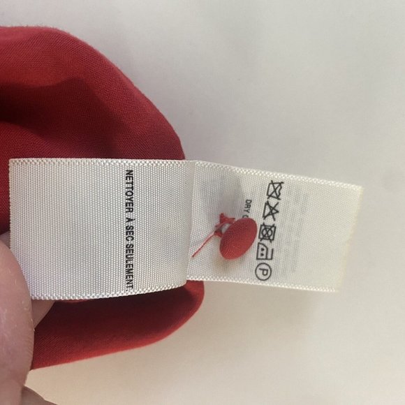 Anthropologie Red Lace Jumpsuit with Cropped Wide-Leg - Picture 13 of 14